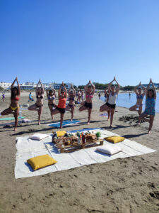 yoga'brunch plage - Caroline Baise