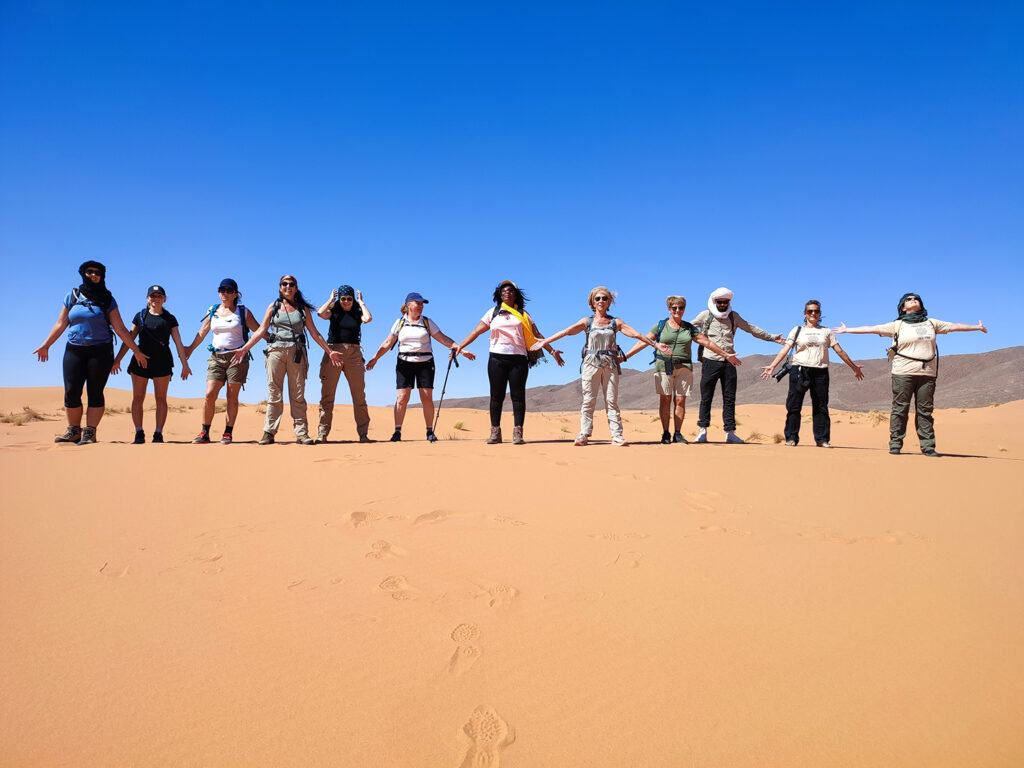 yoga Maroc - groupe excursion