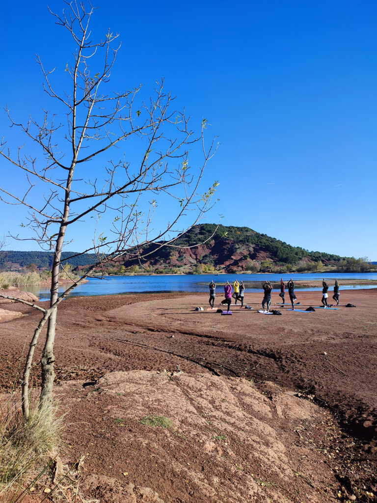 Rando'yoga emoya - lac du salagou