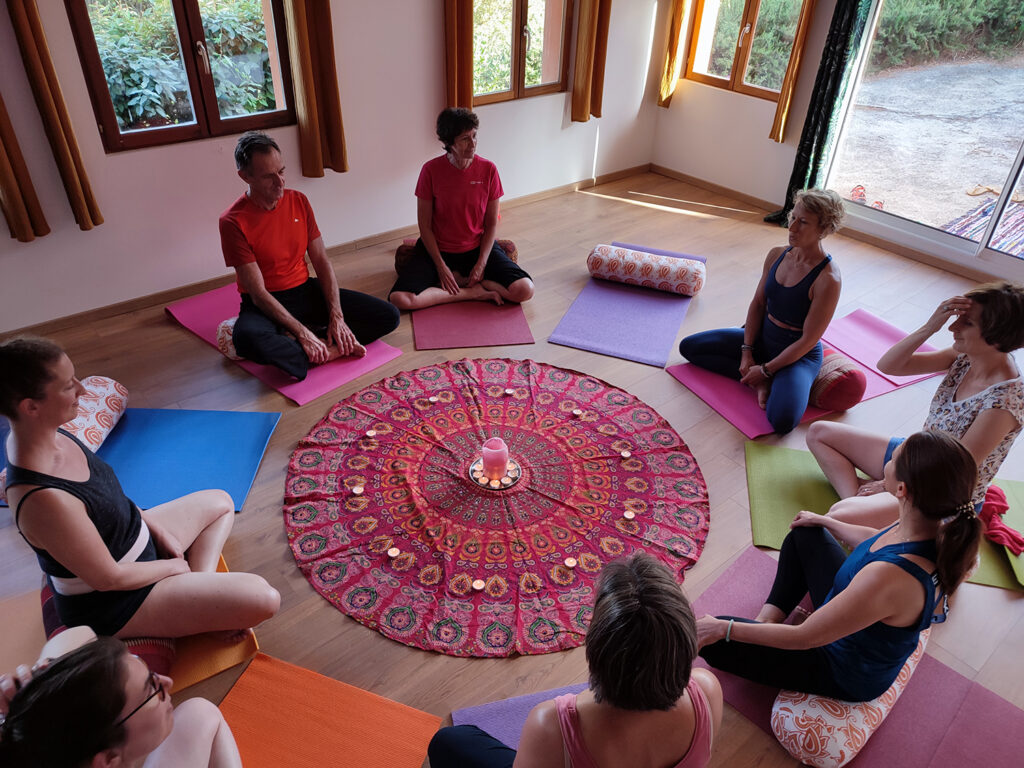 yogathérapie emoya - tapis weekend Caroux