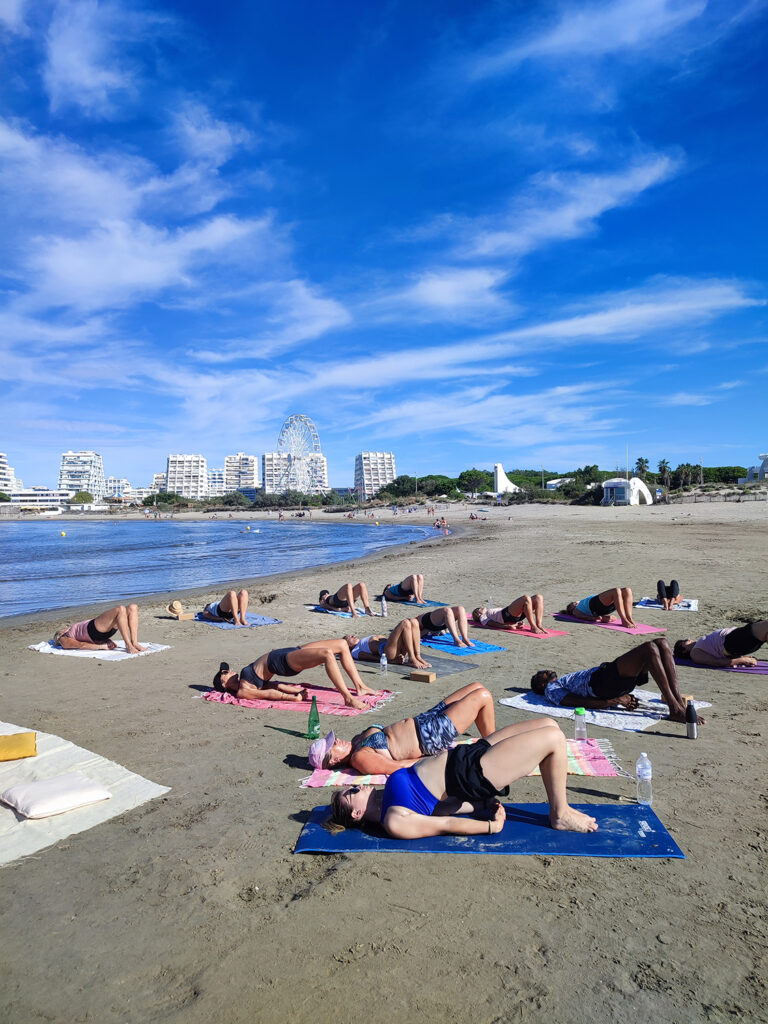 brunch plage - yogathérapie