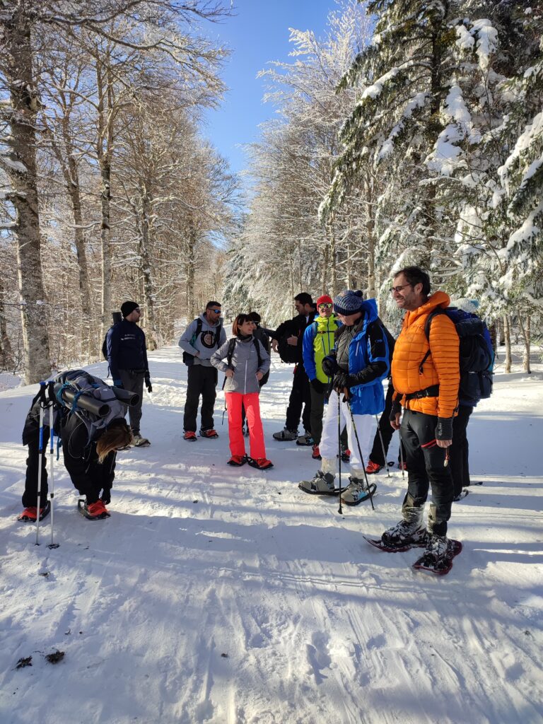 rando'yoga neige depart