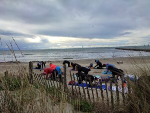 yoga randonnée - emoya étang ponant