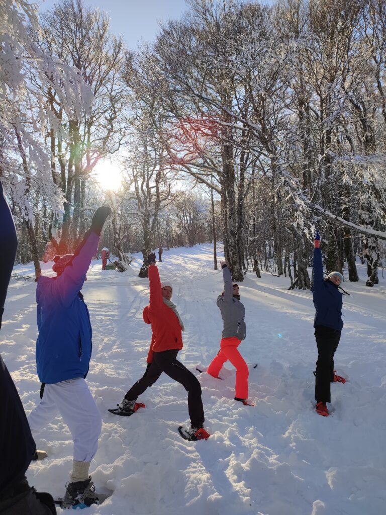 raquettes à neige 2023 - yoga