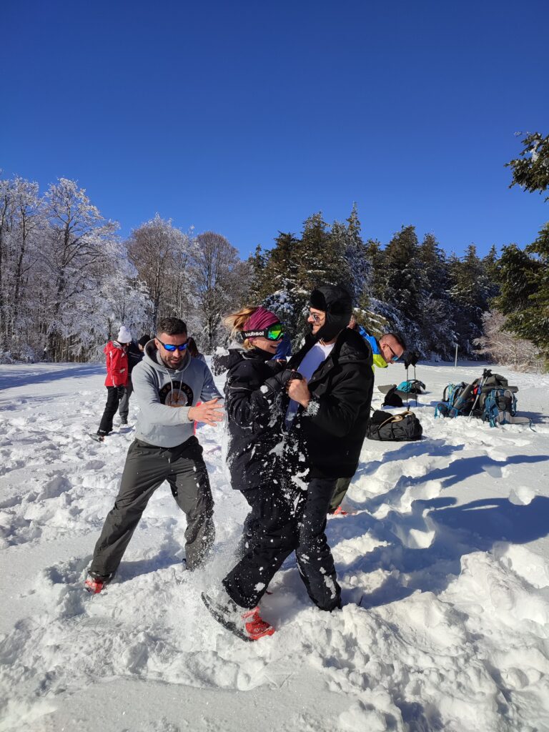 yoga raquettes à neige emoya