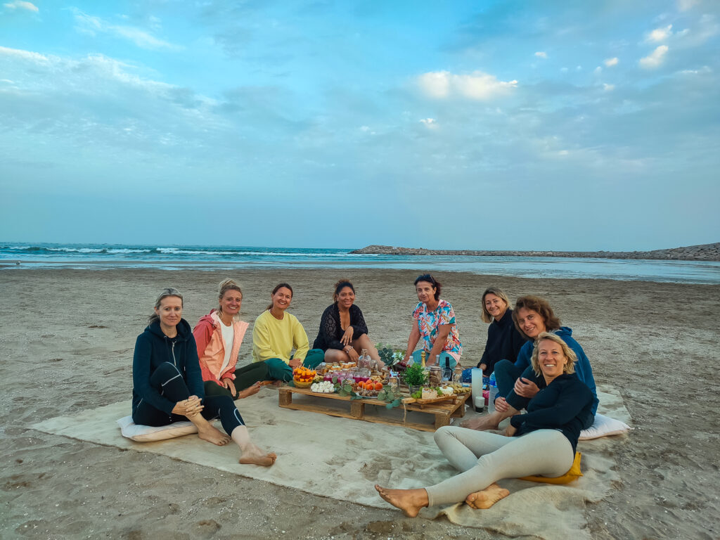 yoga et apéro anniversaire Emoya