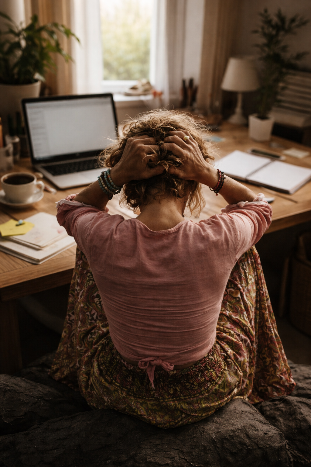 femme submergée par ses émotions